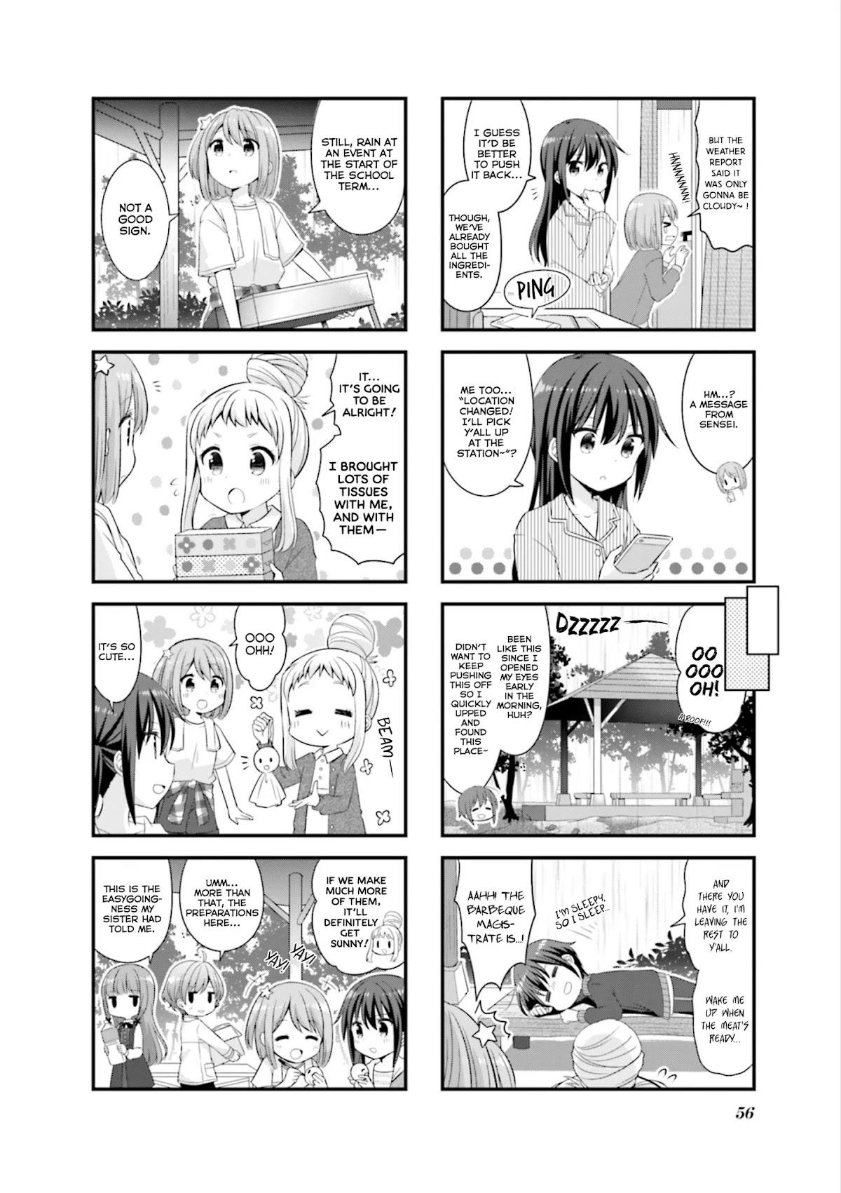 Koisuru Asteroid Chapter 33 page 3 - Chapter 33: Welcoming Party! Meteorology Edition