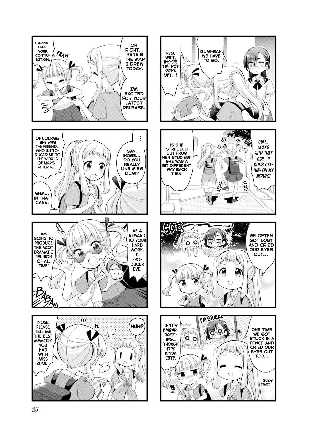 Koisuru Asteroid Chapter 40 page 3 - Chapter 40: Ino's Expedition Map 2
