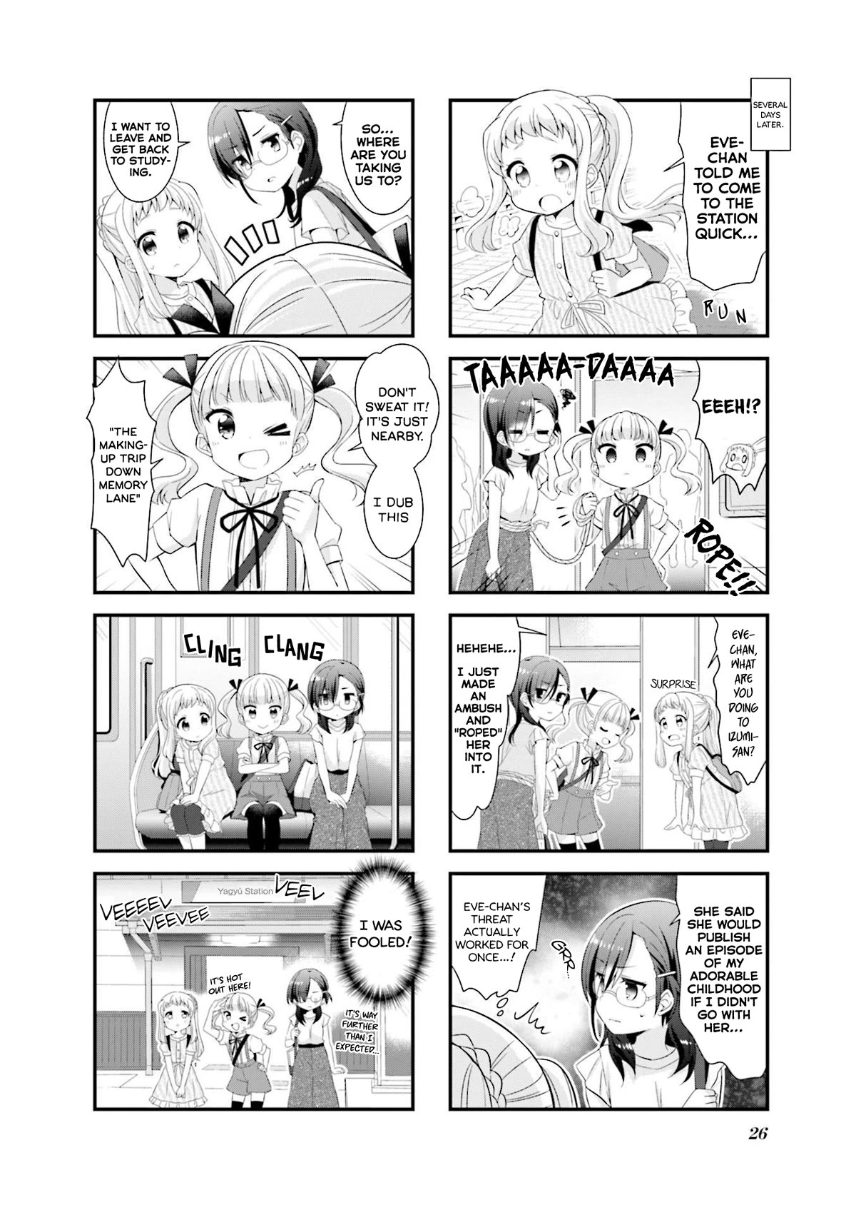 Koisuru Asteroid Chapter 40 page 4 - Chapter 40: Ino's Expedition Map 2