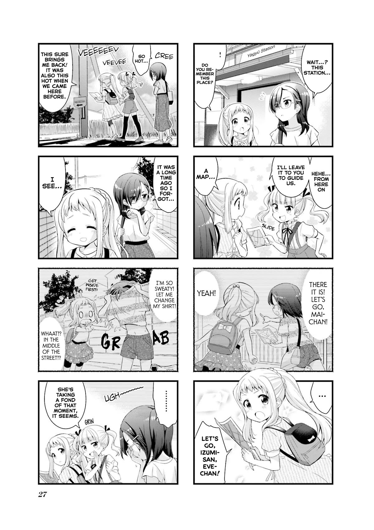 Koisuru Asteroid Chapter 40 page 5 - Chapter 40: Ino's Expedition Map 2