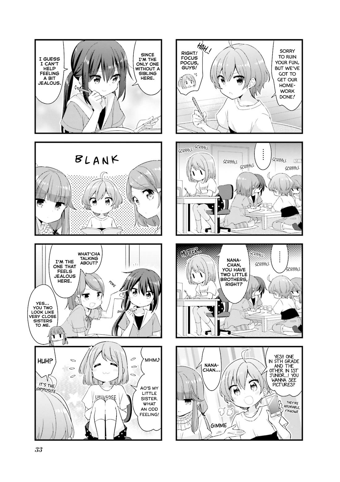 Koisuru Asteroid Chapter 41 page 3 - Chapter 41: Homework Sleepover