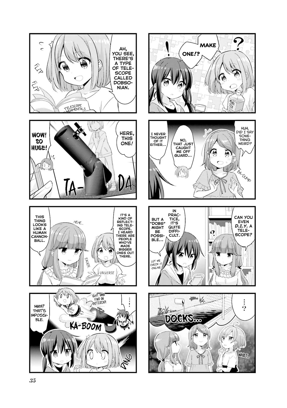 Koisuru Asteroid Chapter 41 page 5 - Chapter 41: Homework Sleepover