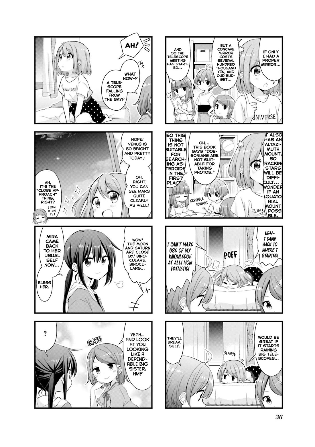 Koisuru Asteroid Chapter 41 page 6 - Chapter 41: Homework Sleepover