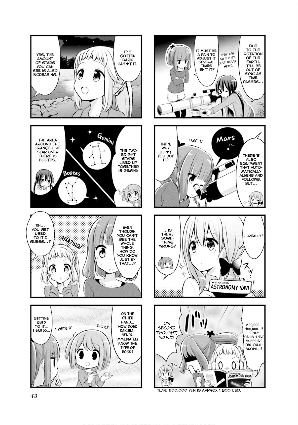 Koisuru Asteroid Chapter 5 page 4 - Chapter 5