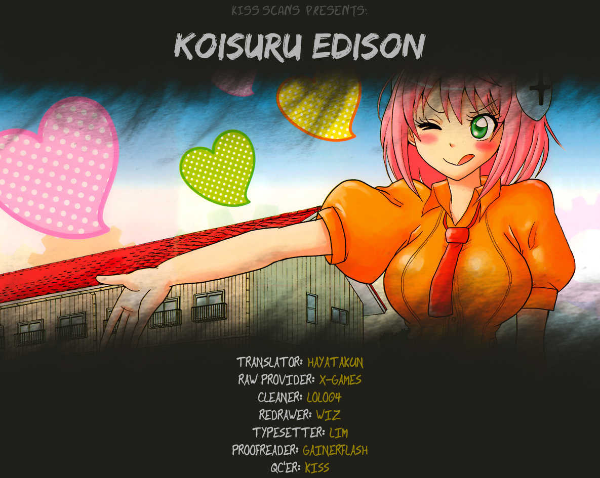 Koisuru Edison Chapter 2 page 1 - Chapter 2: Cleaning Robot