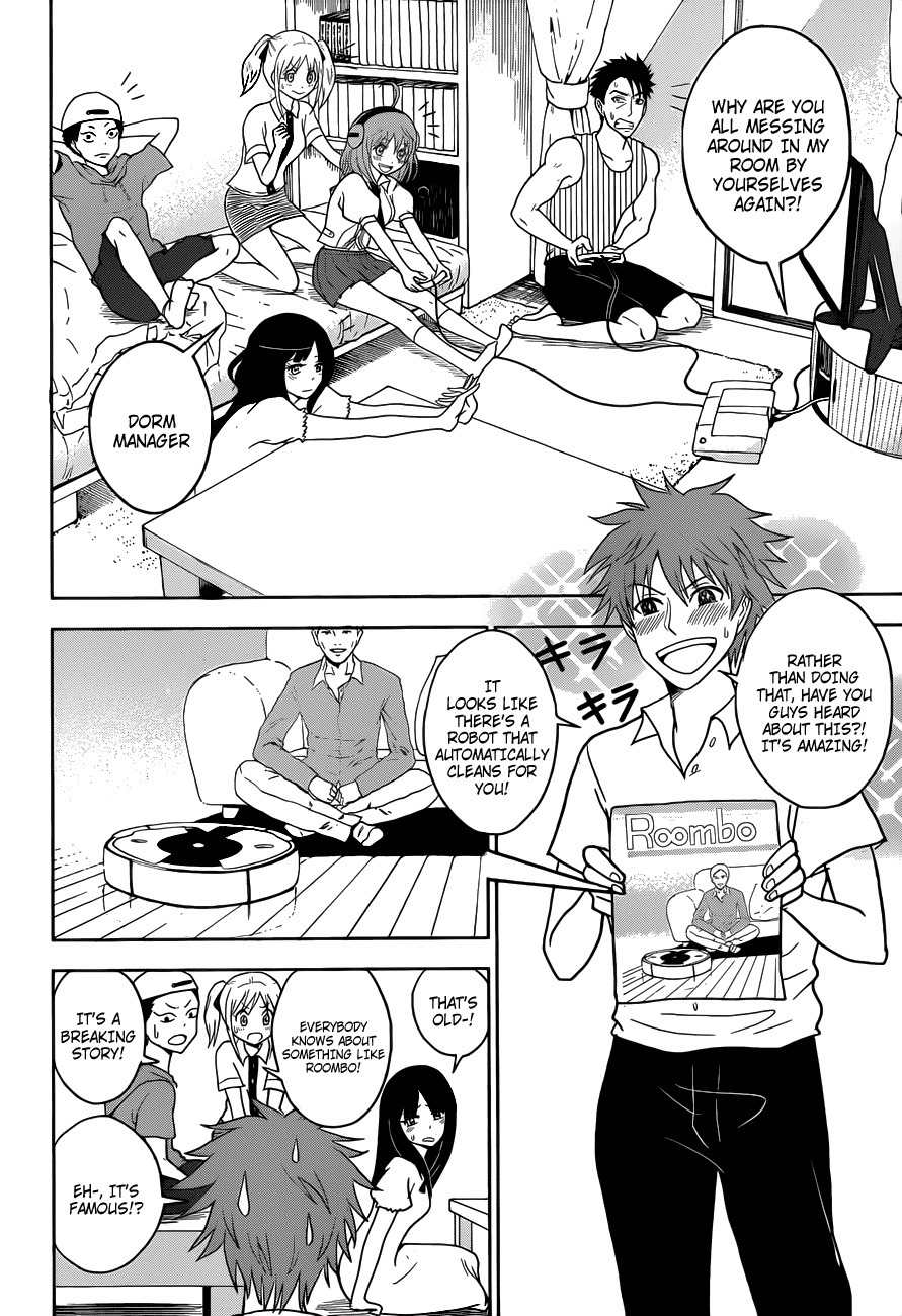 Koisuru Edison Chapter 2 page 3 - Chapter 2: Cleaning Robot