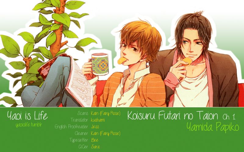 Koisuru Futari no Taion Chapter 1 page 1 - Chapter 1