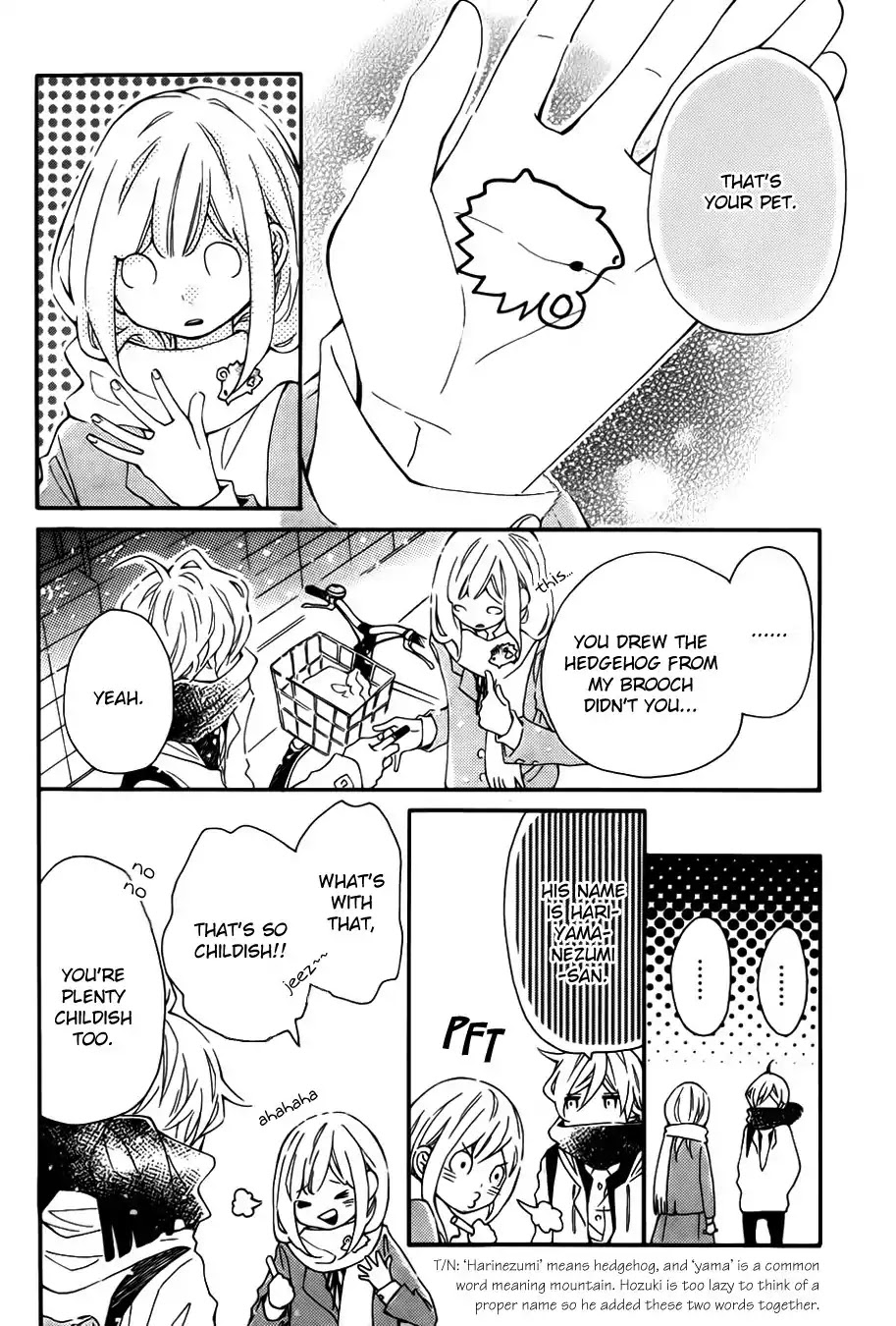 Koisuru Harinezumi Chapter 10.5 page 11 - Chapter 10.5: Extra