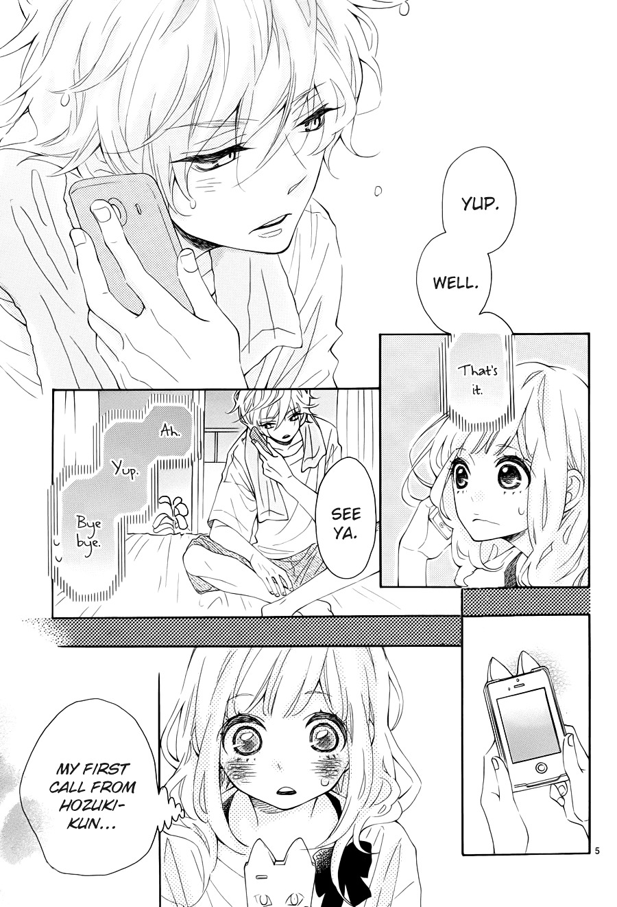 Koisuru Harinezumi Chapter 14.2 page 7 - Chapter 14 v2 : Taking Our Time, the Two of Us