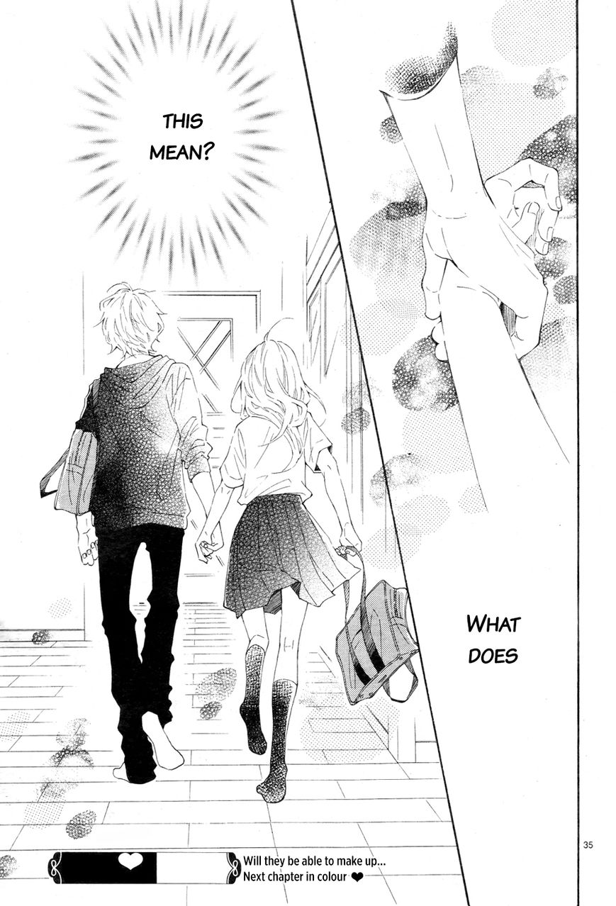Koisuru Harinezumi Chapter 18 page 36 - Chapter 18 : I'm Sorry, Hozuki-kun
