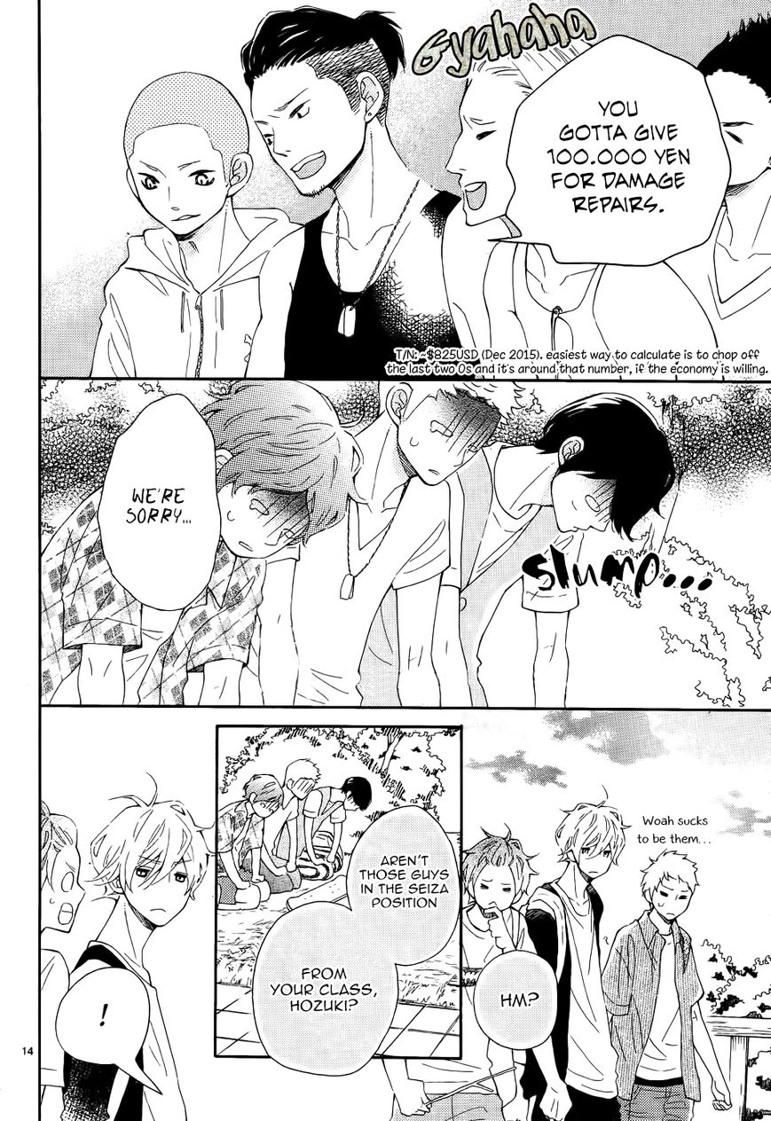 Koisuru Harinezumi Chapter 20 page 15 - Chapter 20 : My Racing Heart at the Beach