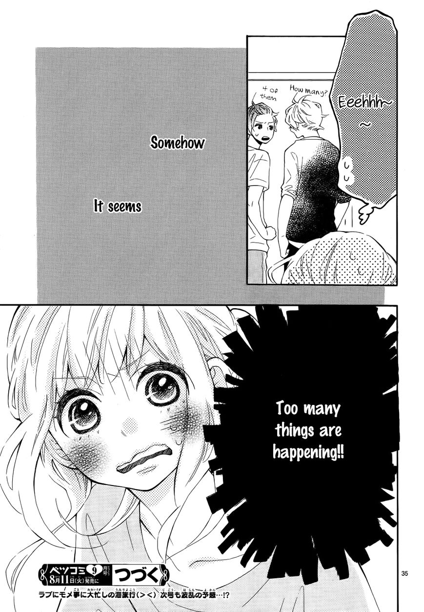 Koisuru Harinezumi Chapter 20 page 36 - Chapter 20 : My Racing Heart at the Beach