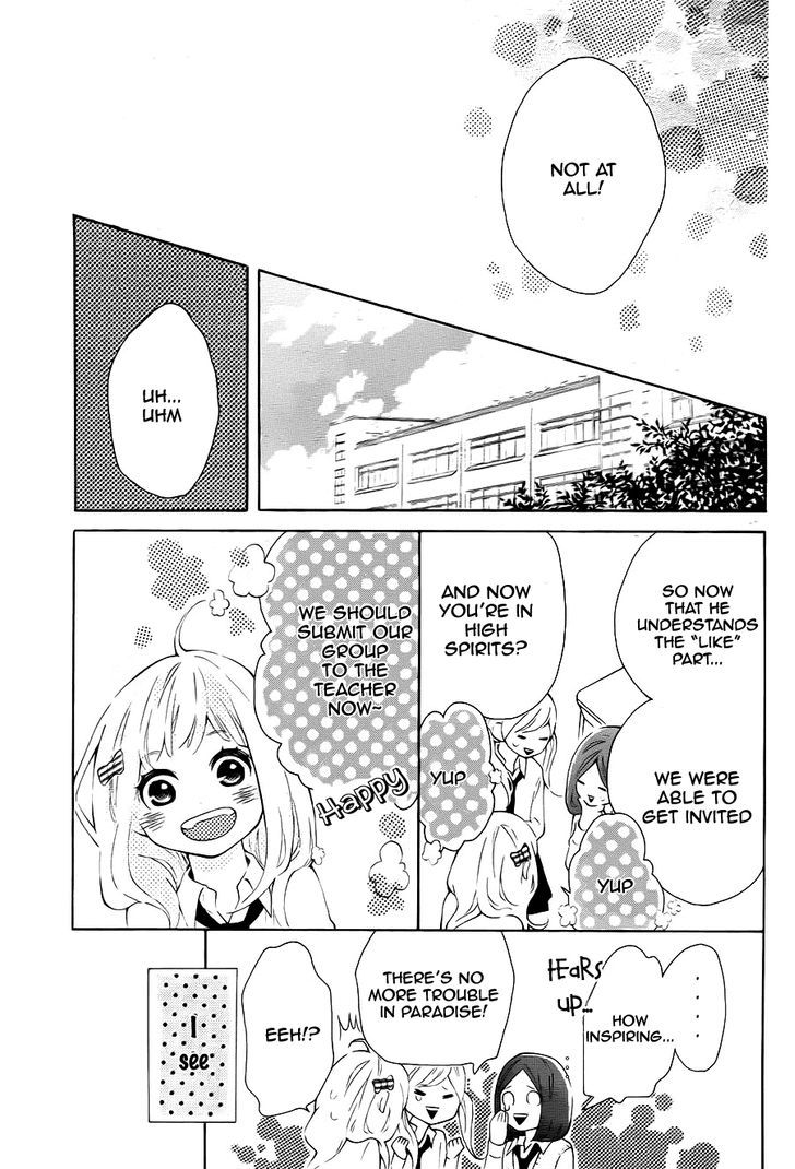 Koisuru Harinezumi Chapter 5.2 page 33 - Chapter 5 v2 : I Want to Become ''Special''