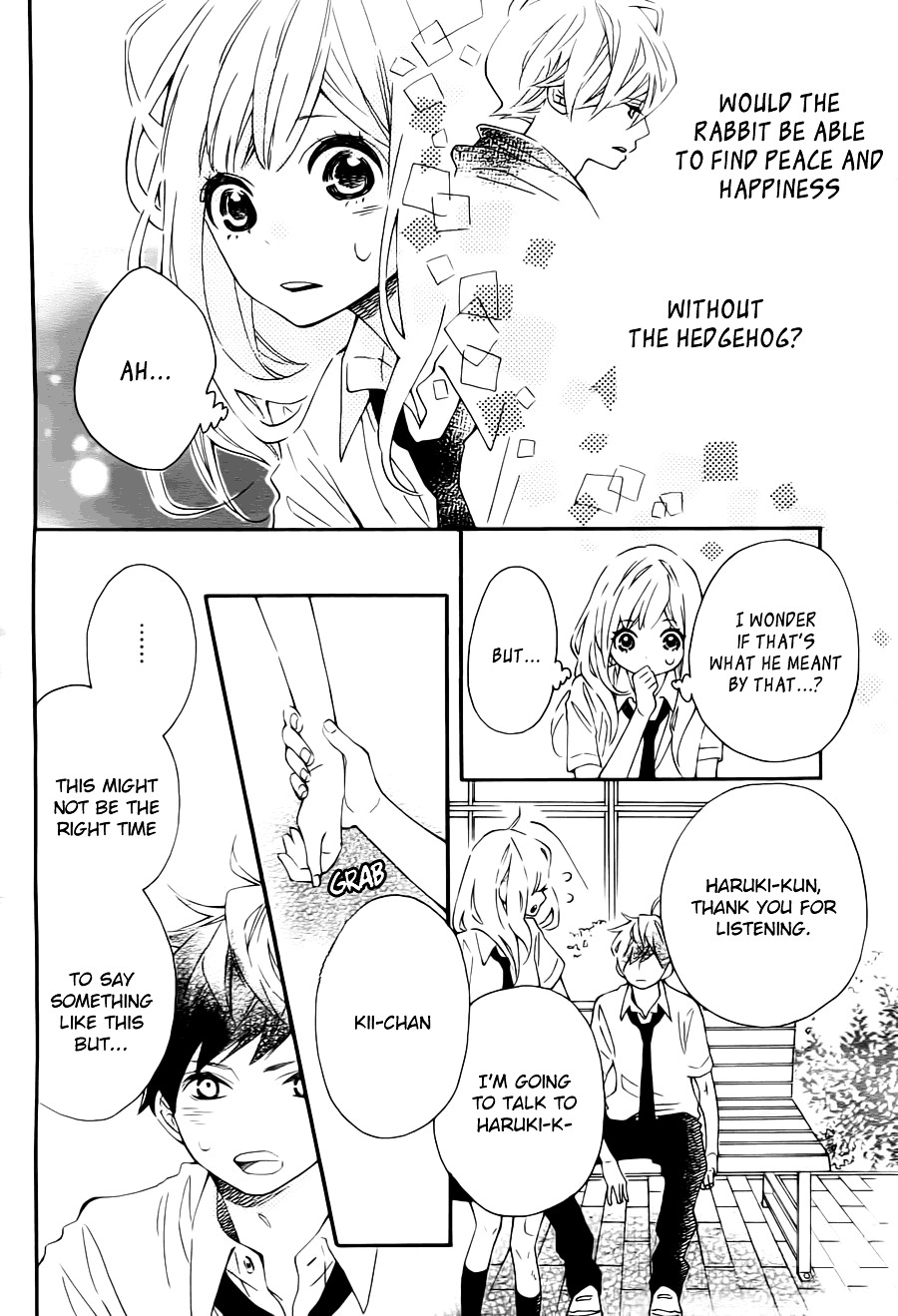 Koisuru Harinezumi Chapter 9.2 page 35 - Chapter 9 v2 : How did this happen, a confession?!