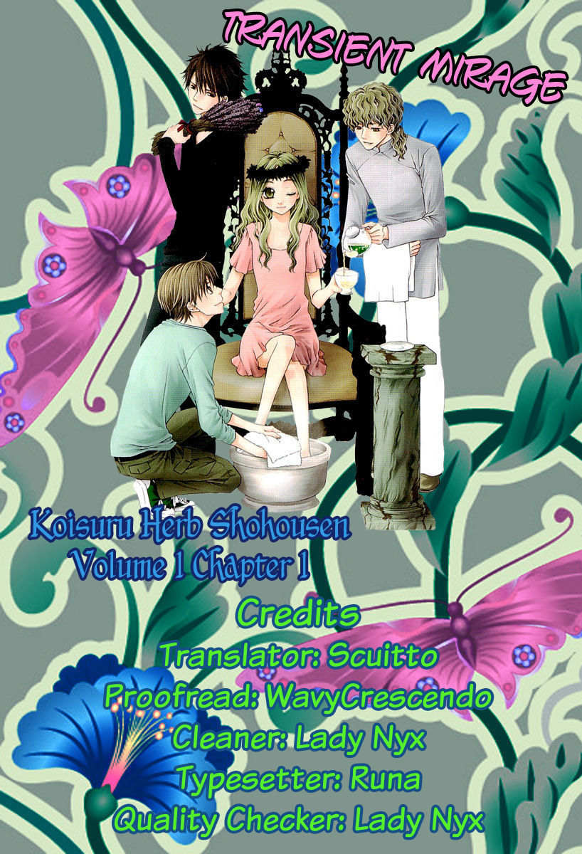Koisuru Herb Shohousen Chapter 1 page 1 - Chapter 1: Recipe: 01