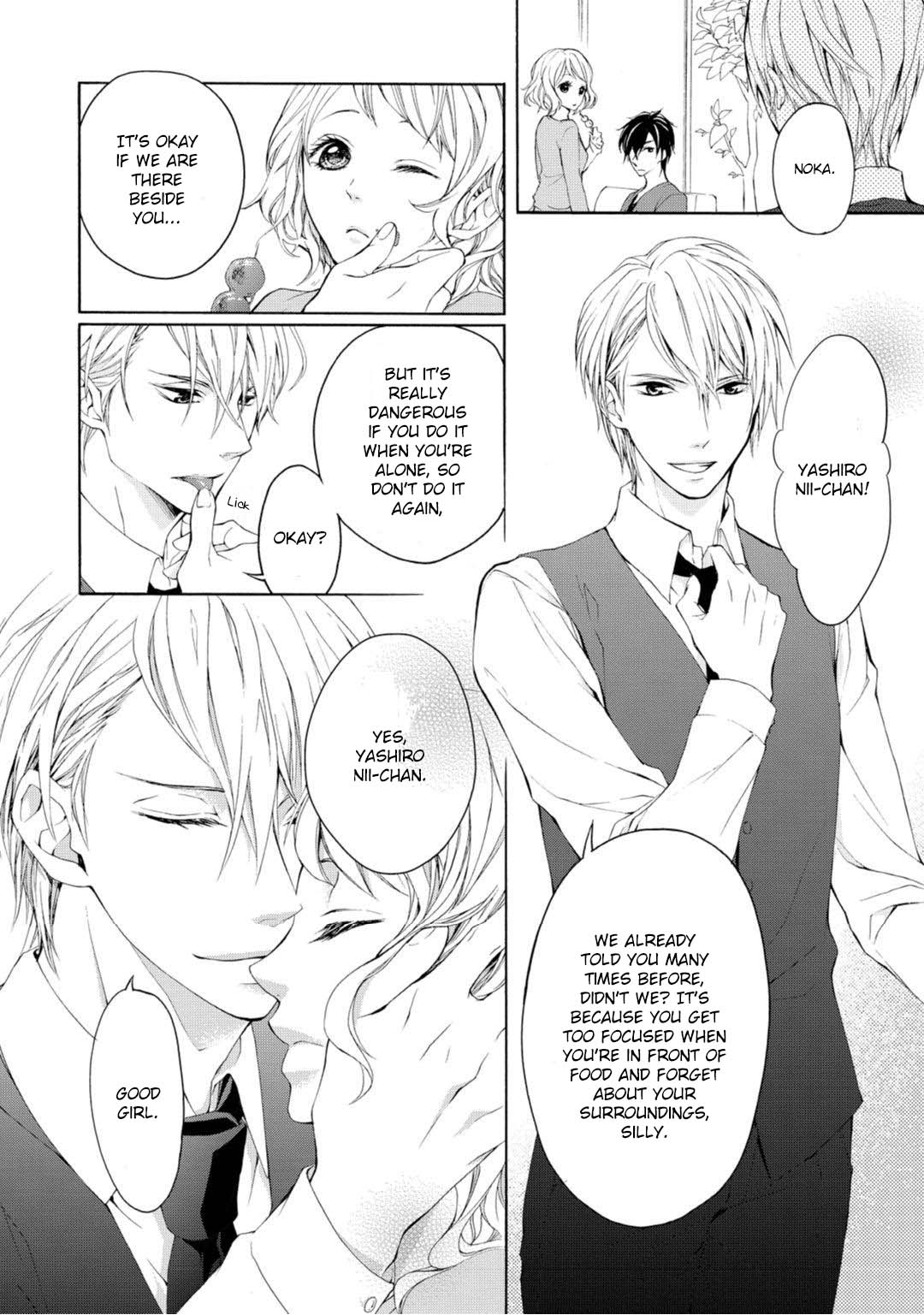 Koisuru Ketshup Oniichan Tachi ni Nerawaretemasu Chapter 1 page 8 - Chapter 1: Act. 1