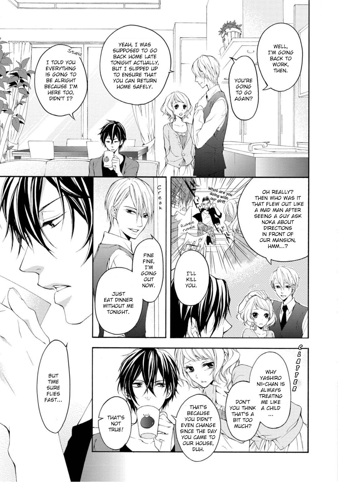 Koisuru Ketshup Oniichan Tachi ni Nerawaretemasu Chapter 1 page 9 - Chapter 1: Act. 1