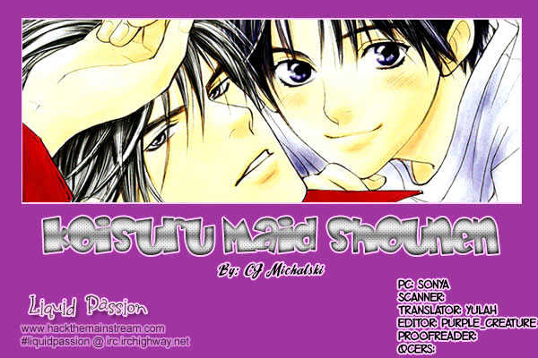 Koisuru Maid Shounen Chapter 1 page 1 - Chapter 1 : Maid Boy In Love ~ Chapter 1