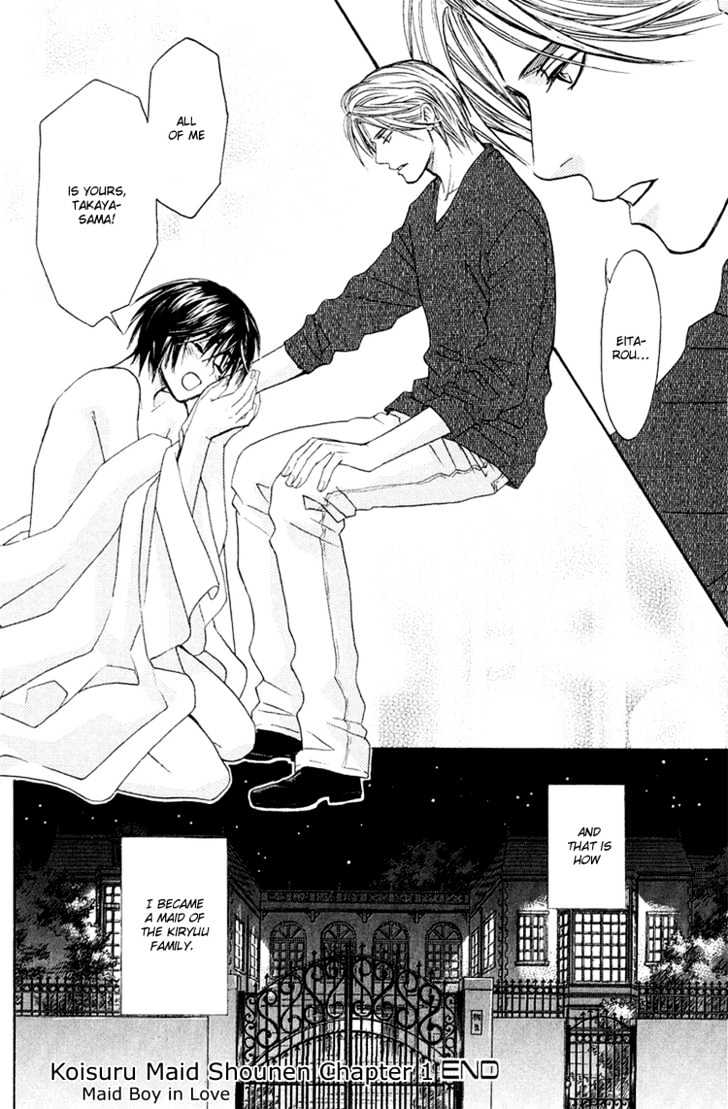 Koisuru Maid Shounen Chapter 1 page 37 - Chapter 1 : Maid Boy In Love ~ Chapter 1