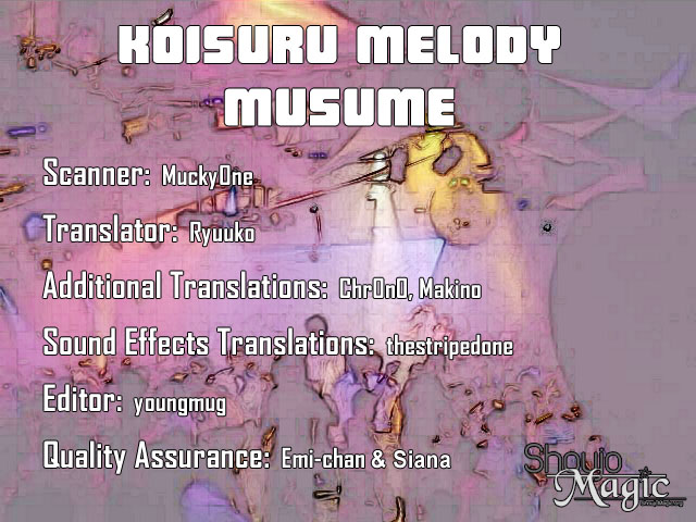 Koisuru Melody Musume. - Love Song Trilogy Chapter 1.2 page 1 - Chapter 1 v2 : DJ "Cool"