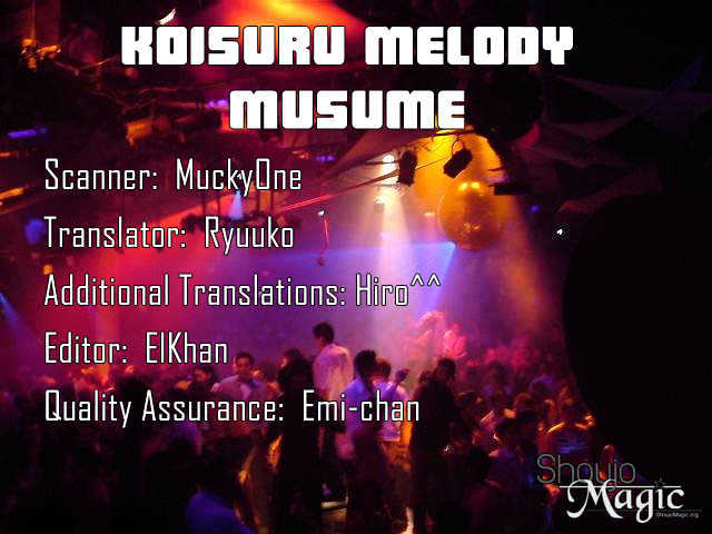 Koisuru Melody Musume Chapter 2 page 1 - Chapter 2 : Pianist "Sou"
