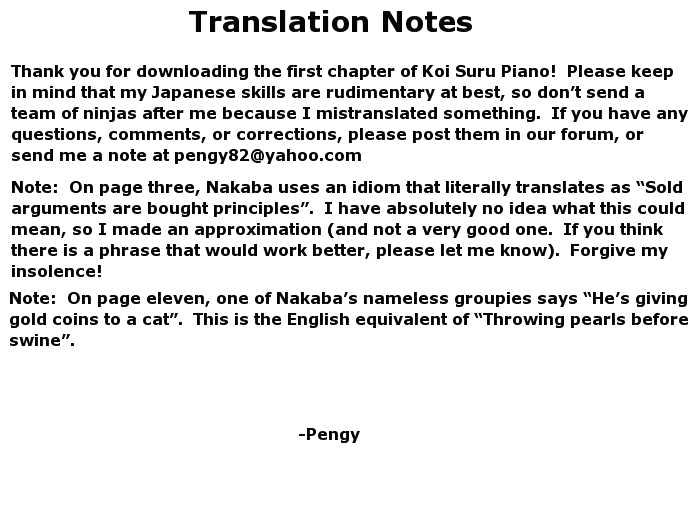 Koisuru Piano Chapter 1 page 33 - Chapter 1 : piano and sonata