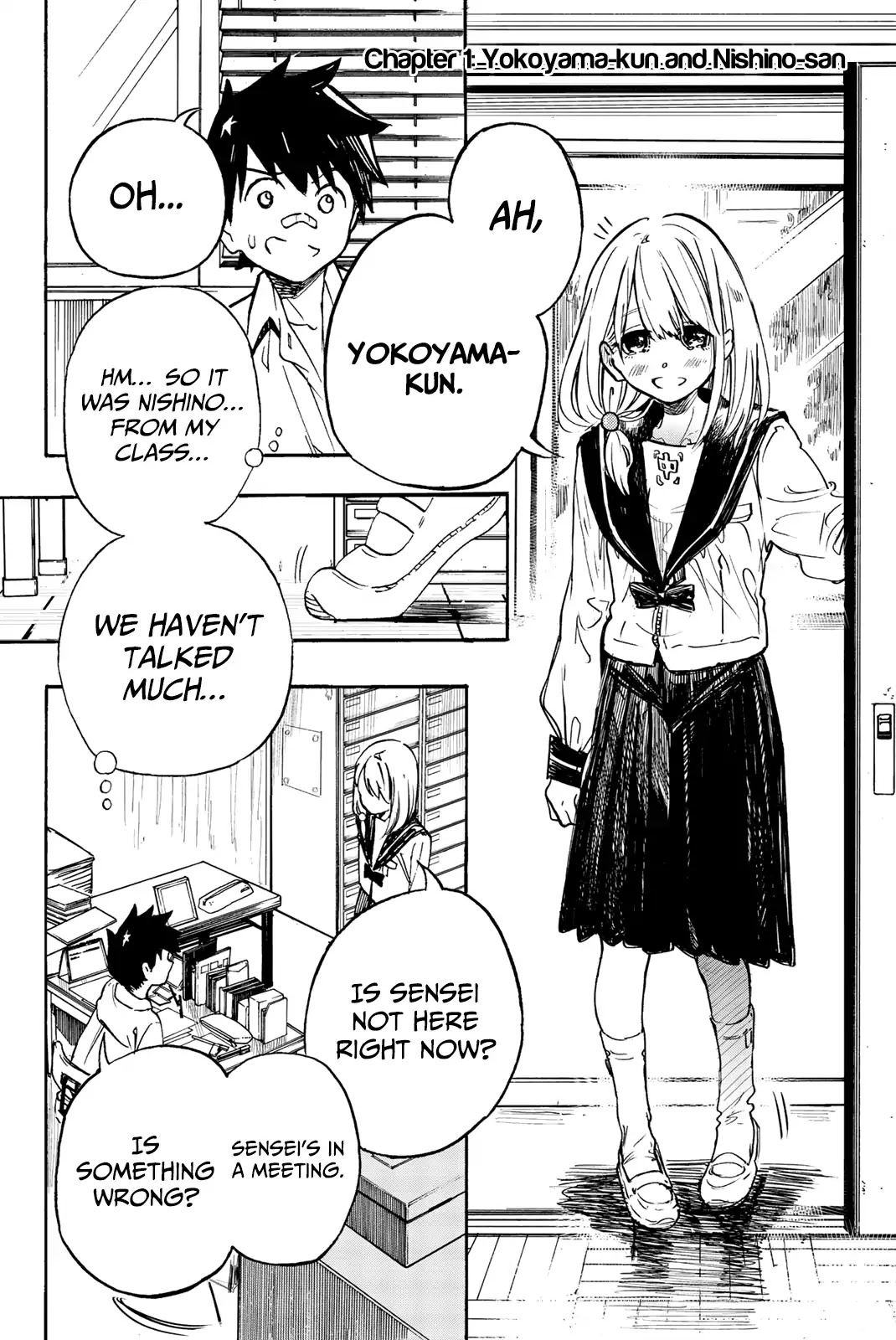 Koitsu Ore No Koto Suki Nanoka?! Chapter 1 page 10 - Chapter 1: Yokoyama-kun and Nishino-san