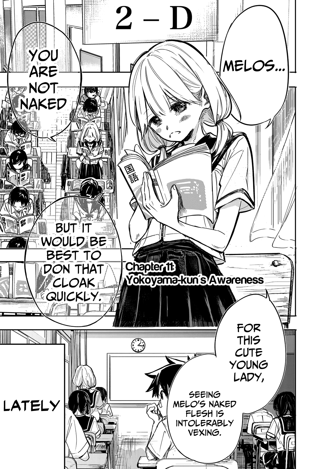 Koitsu Ore No Koto Suki Nanoka?! Chapter 11 page 1 - Chapter 11: Yokoyama-kun's Awareness