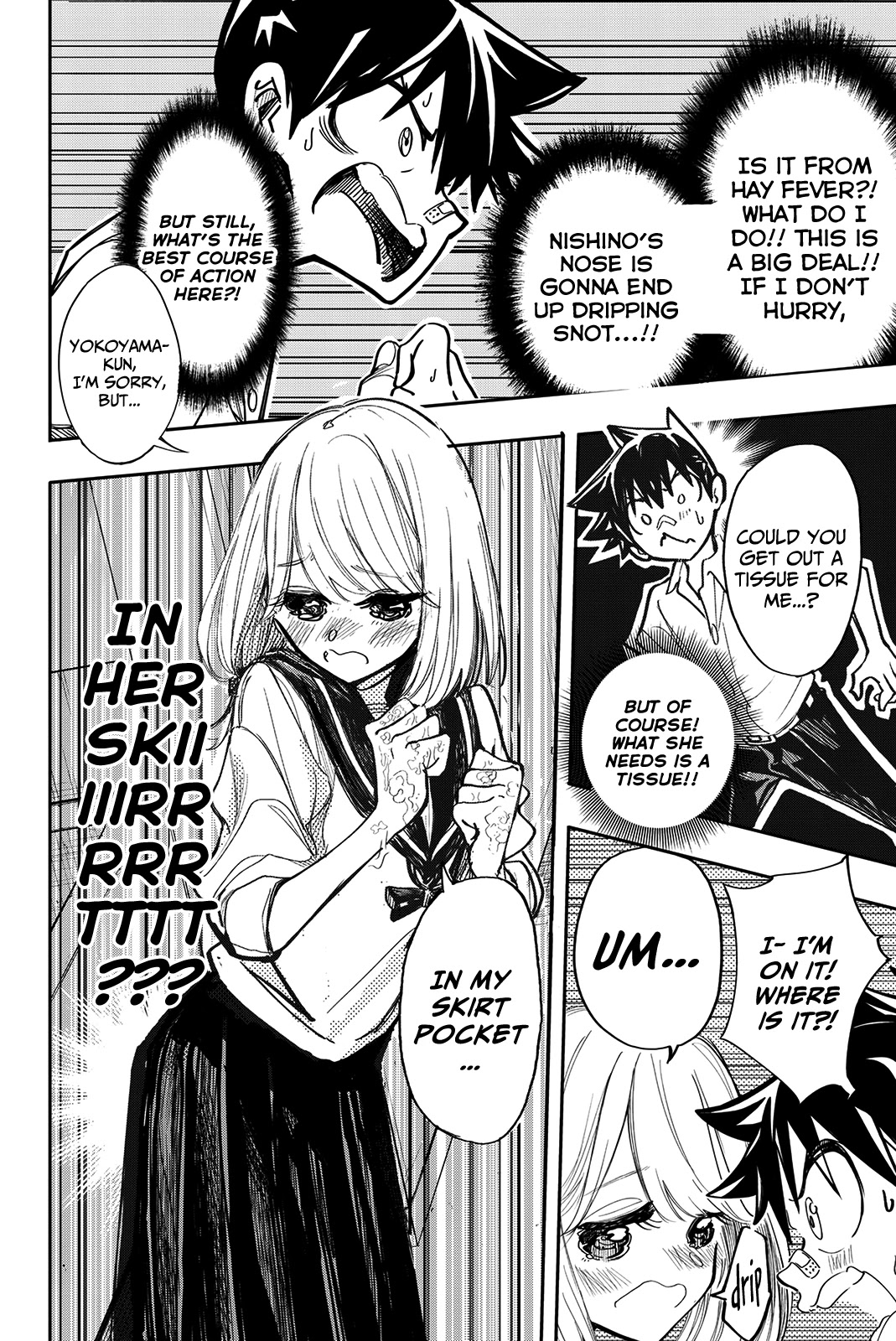 Koitsu Ore No Koto Suki Nanoka?! Chapter 19 page 2 - Chapter 19: Nishino-san and the Leaky Nose