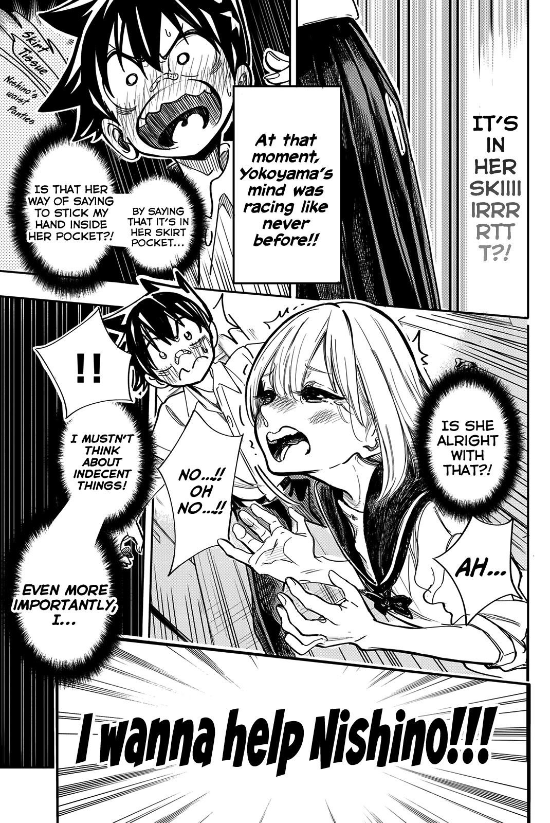 Koitsu Ore No Koto Suki Nanoka?! Chapter 19 page 3 - Chapter 19: Nishino-san and the Leaky Nose
