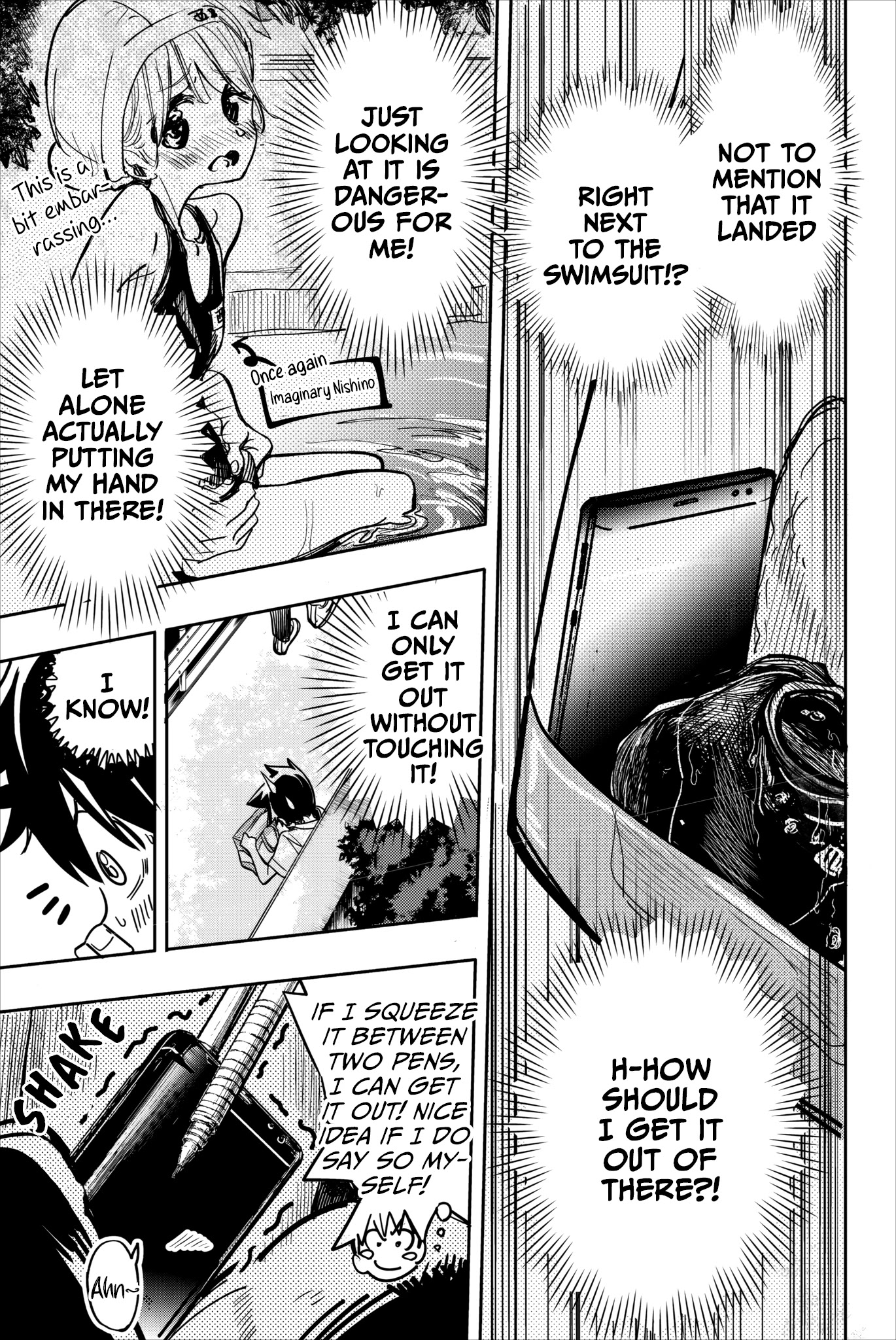 Koitsu Ore No Koto Suki Nanoka?! Chapter 22 page 5 - Chapter 22: Nishino-san’s pool bag