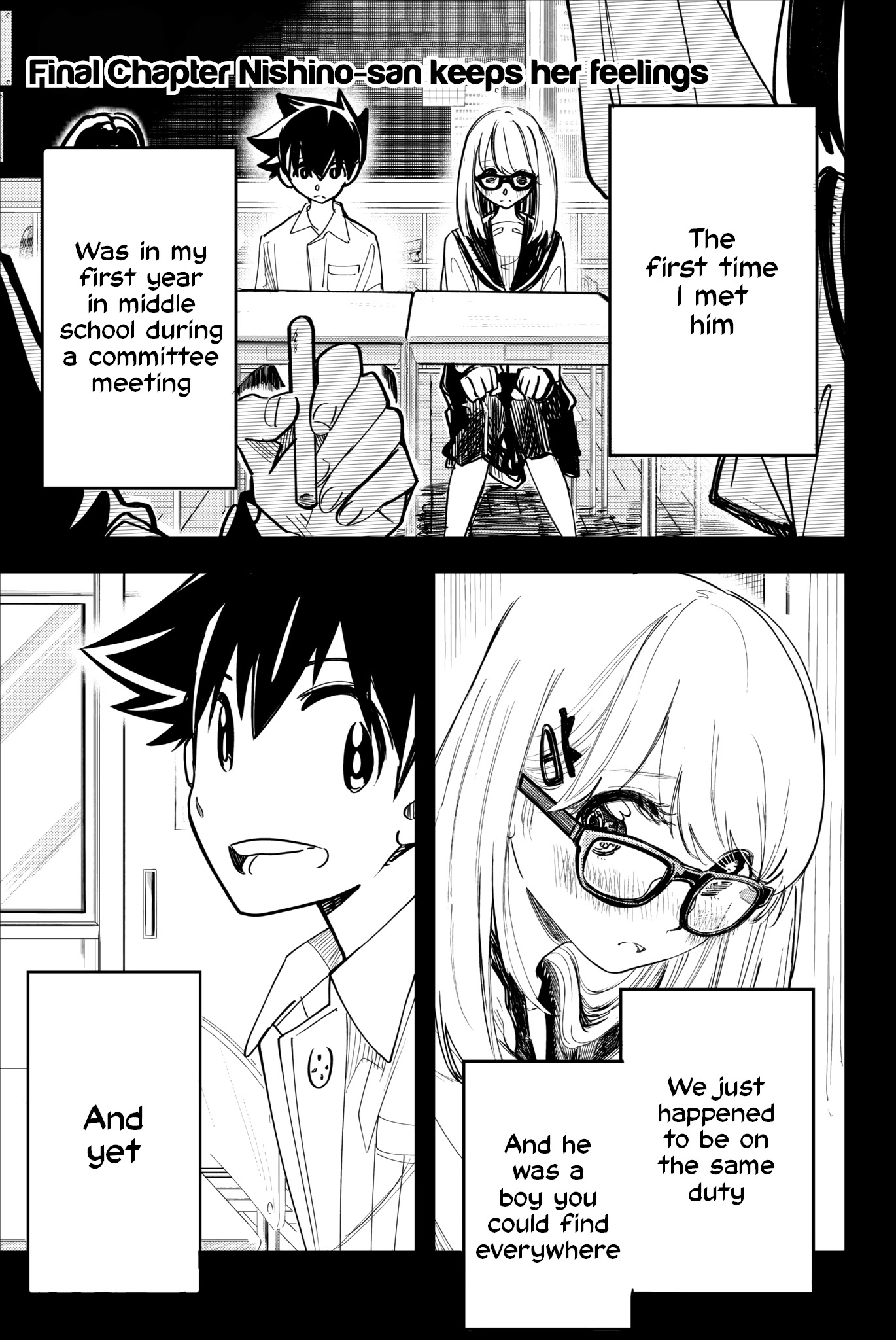 Koitsu Ore No Koto Suki Nanoka?! Chapter 25 page 2 - Chapter 25: Final Chapter Nishino-san keeps her feelings [END]