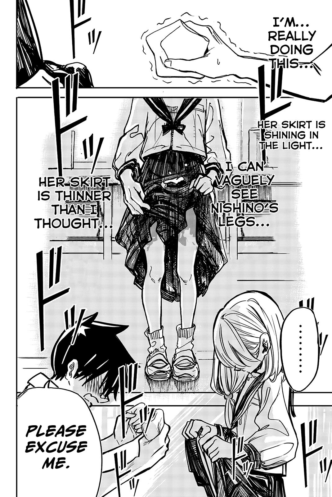 Koitsu Ore No Koto Suki Nanoka?! Chapter 6 page 10 - Chapter 6: Nishino-san's Skirt