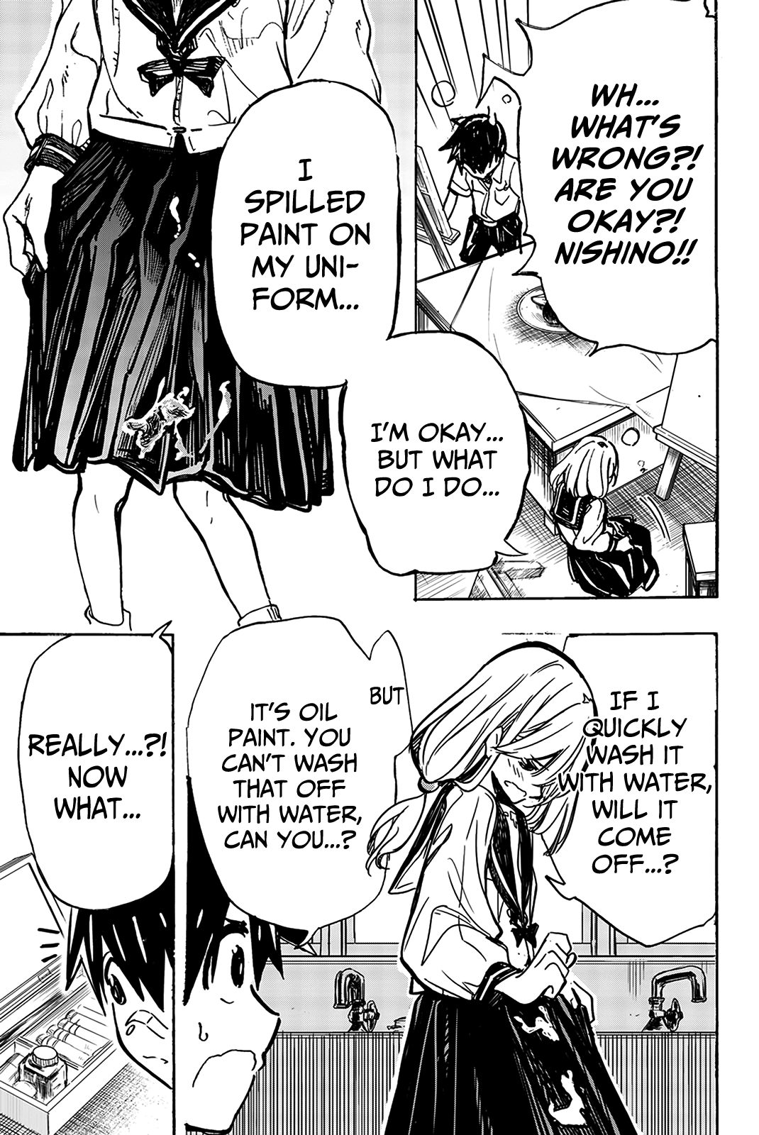 Koitsu Ore No Koto Suki Nanoka?! Chapter 6 page 5 - Chapter 6: Nishino-san's Skirt