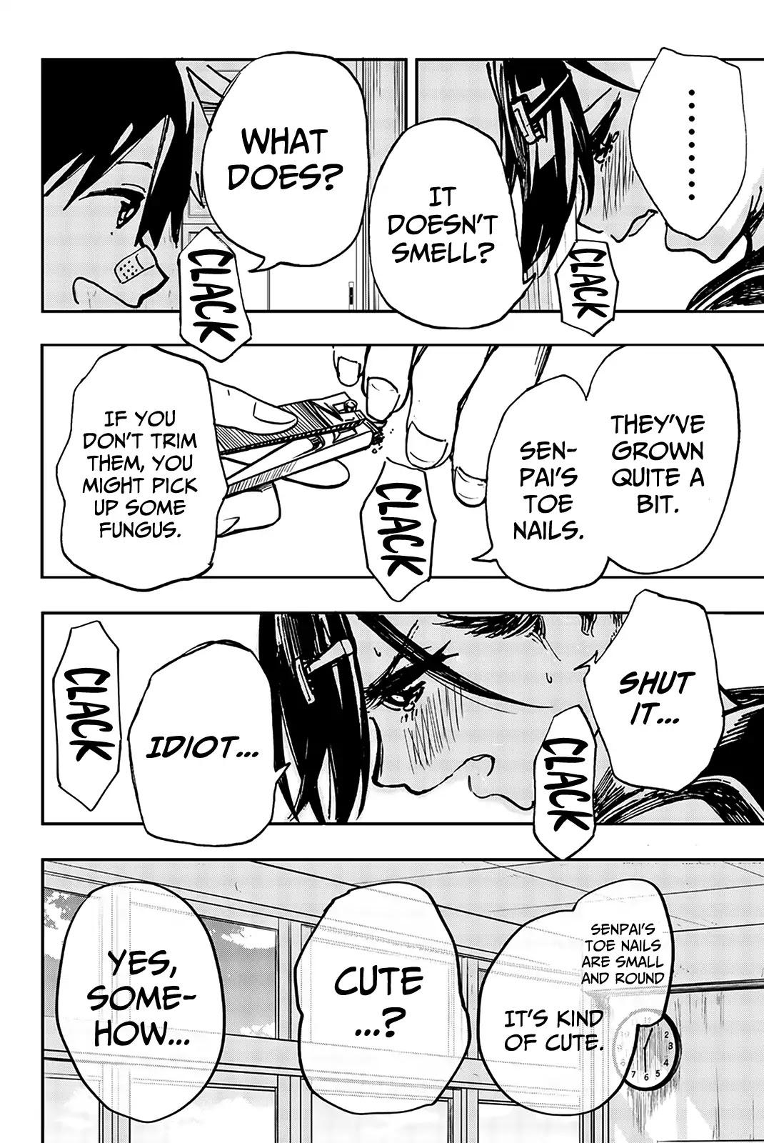 Koitsu Ore No Koto Suki Nanoka?! Chapter 9 page 12 - Chapter 9: Kitakantou Senpai and the Nail Clippers