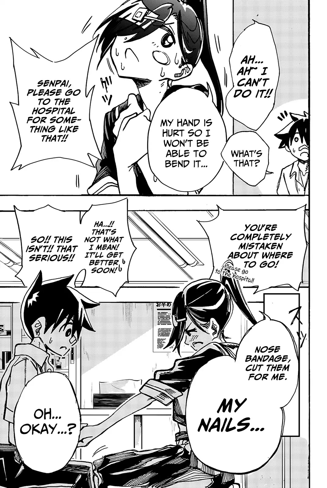 Koitsu Ore No Koto Suki Nanoka?! Chapter 9 page 7 - Chapter 9: Kitakantou Senpai and the Nail Clippers