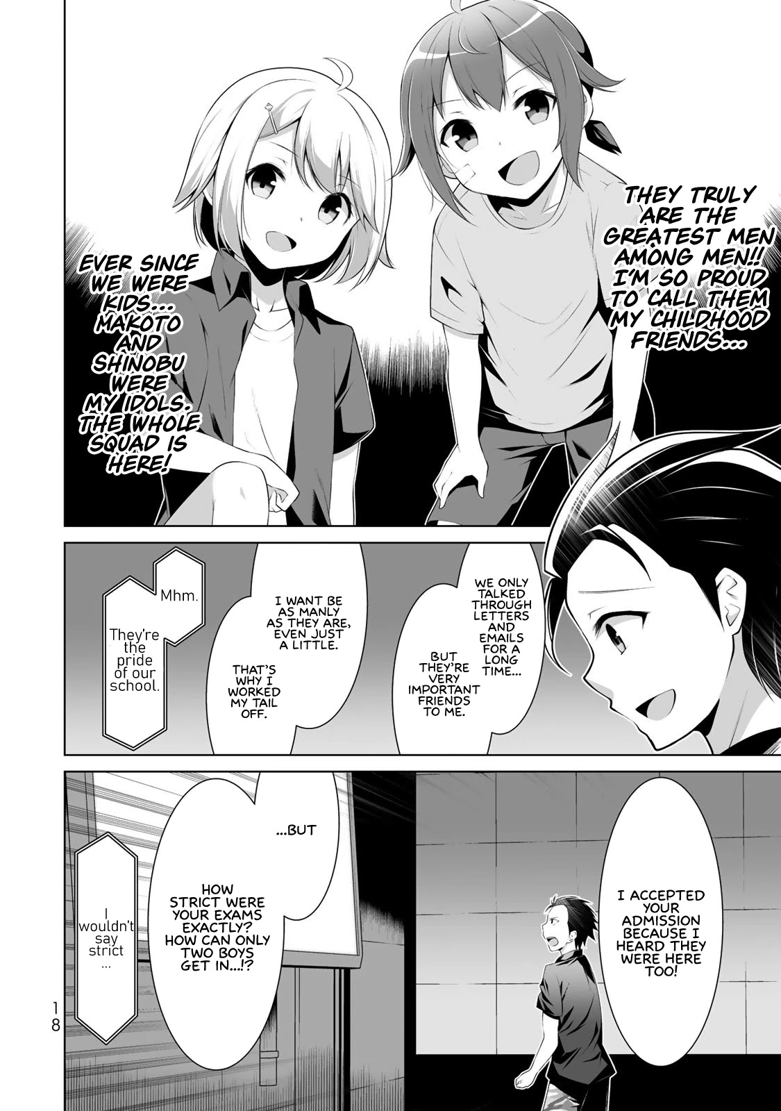 Koitsu-ra no Shoutai ga Onnada to Oredake ga Shitte Iru Chapter 1 page 15 - Chapter 1: All of my childhood friends were girls.