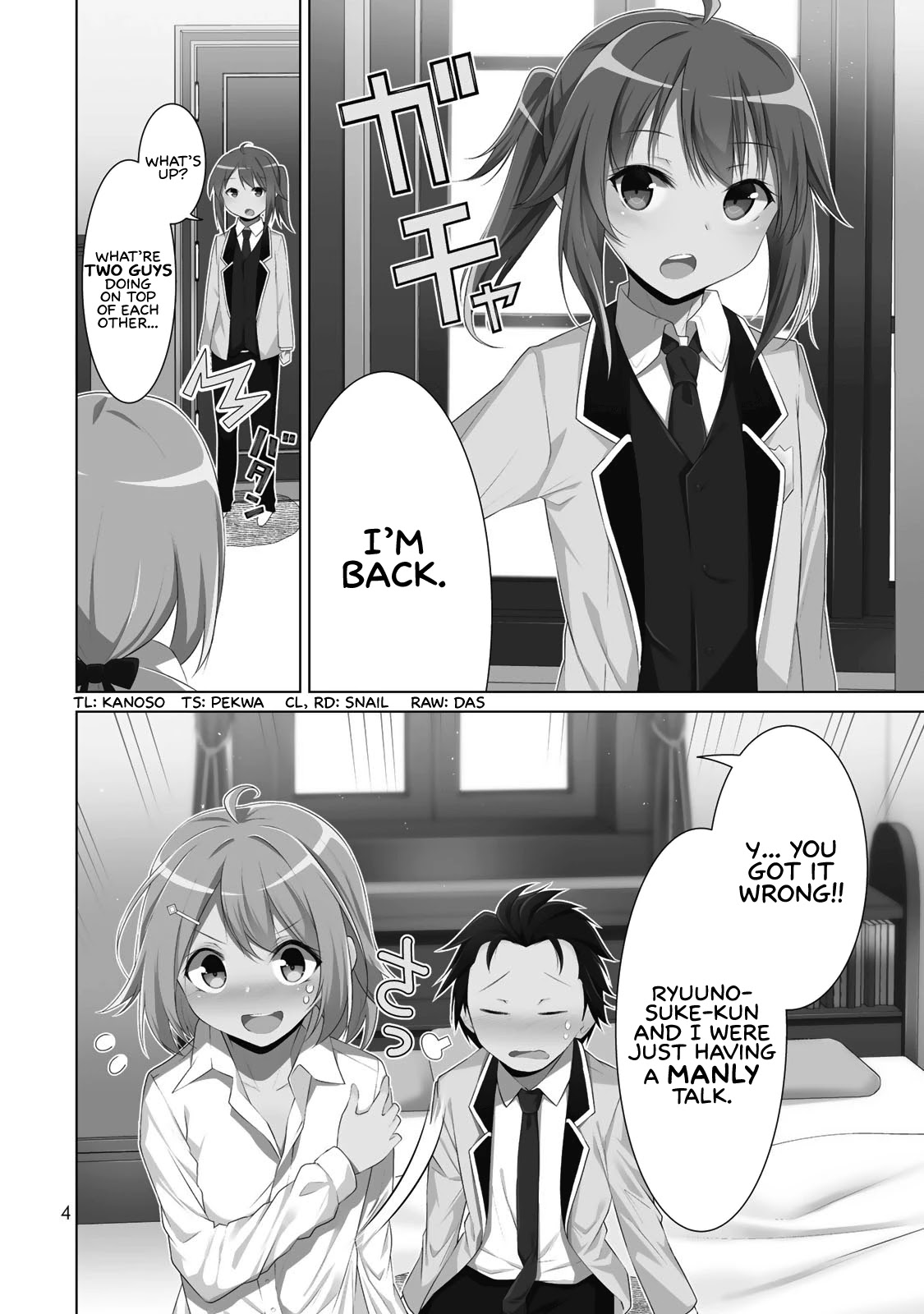 Koitsu-ra no Shoutai ga Onnada to Oredake ga Shitte Iru Chapter 1 page 2 - Chapter 1: All of my childhood friends were girls.