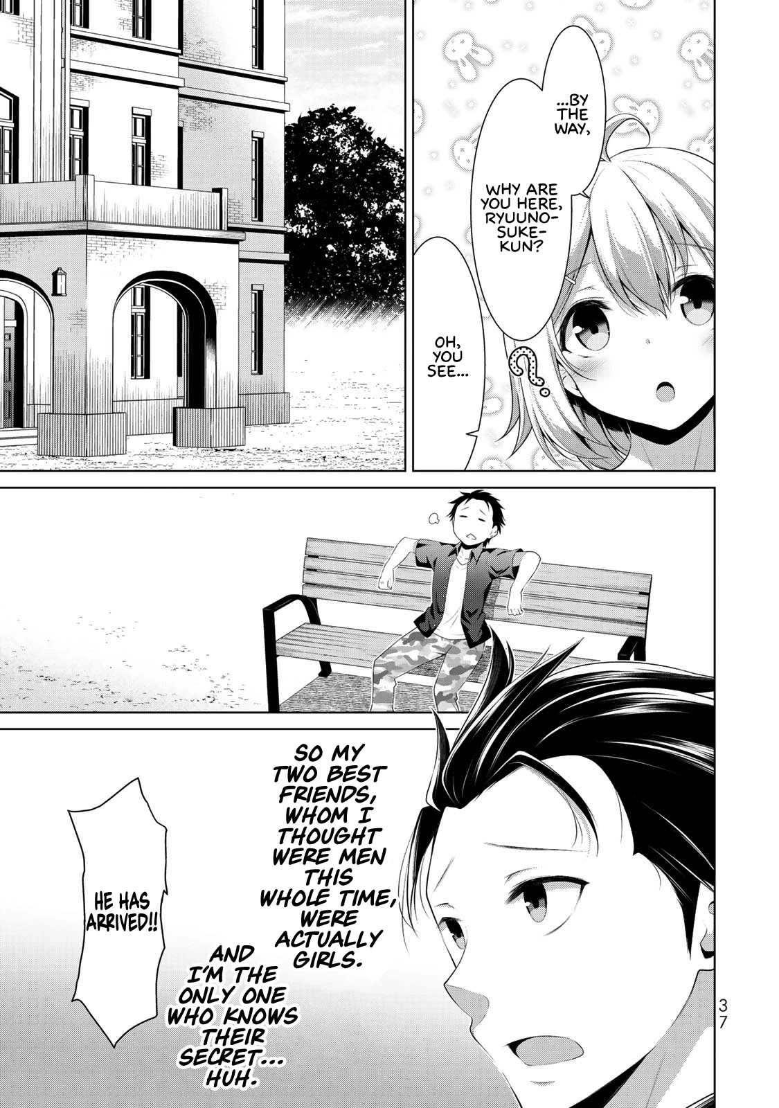 Koitsu-ra no Shoutai ga Onnada to Oredake ga Shitte Iru Chapter 1 page 34 - Chapter 1: All of my childhood friends were girls.