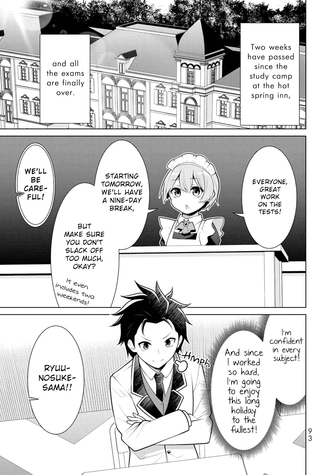 Koitsu-ra no Shoutai ga Onnada to Oredake ga Shitte Iru Chapter 10 page 1 - Chapter 10: We Shall Rock This Tea Party!