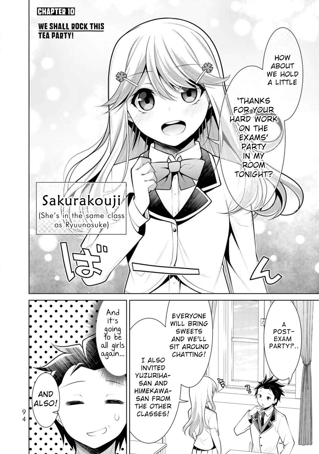 Koitsu-ra no Shoutai ga Onnada to Oredake ga Shitte Iru Chapter 10 page 2 - Chapter 10: We Shall Rock This Tea Party!