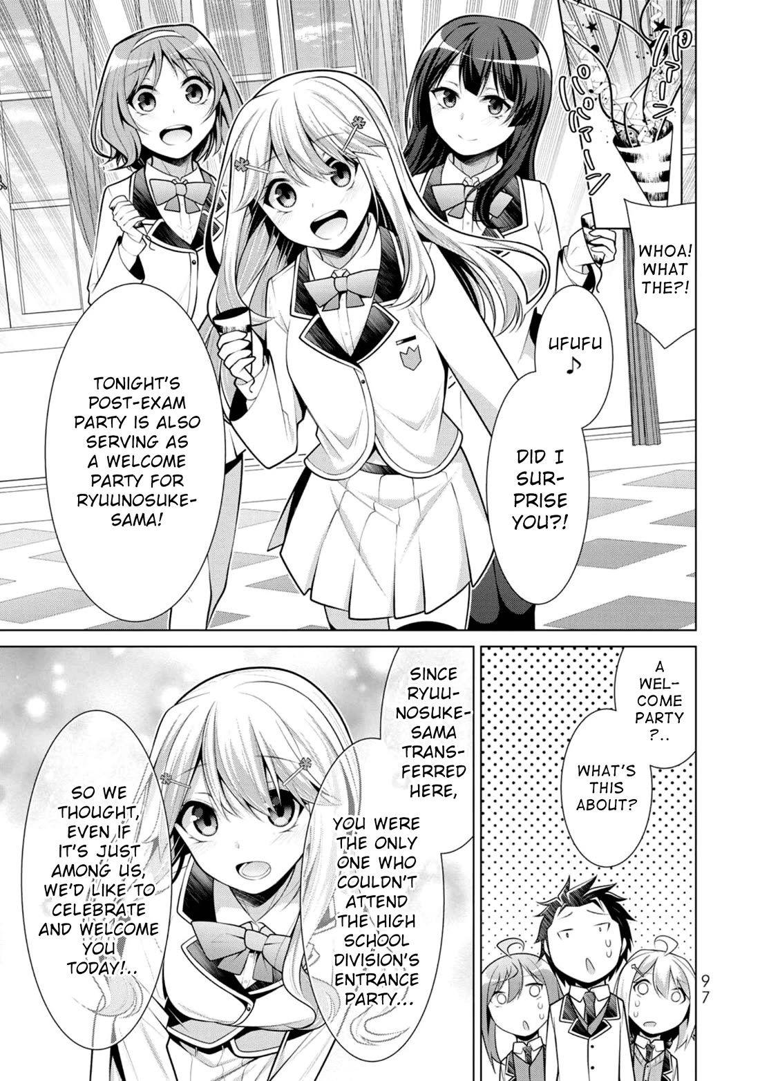 Koitsu-ra no Shoutai ga Onnada to Oredake ga Shitte Iru Chapter 10 page 5 - Chapter 10: We Shall Rock This Tea Party!