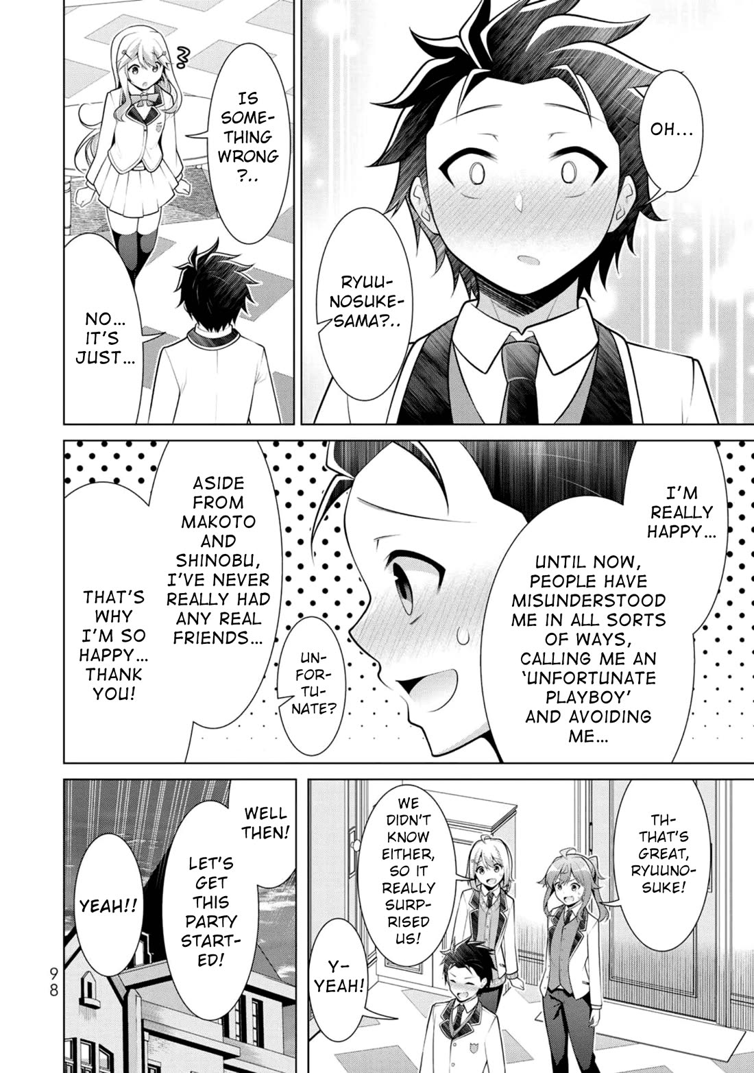 Koitsu-ra no Shoutai ga Onnada to Oredake ga Shitte Iru Chapter 10 page 6 - Chapter 10: We Shall Rock This Tea Party!