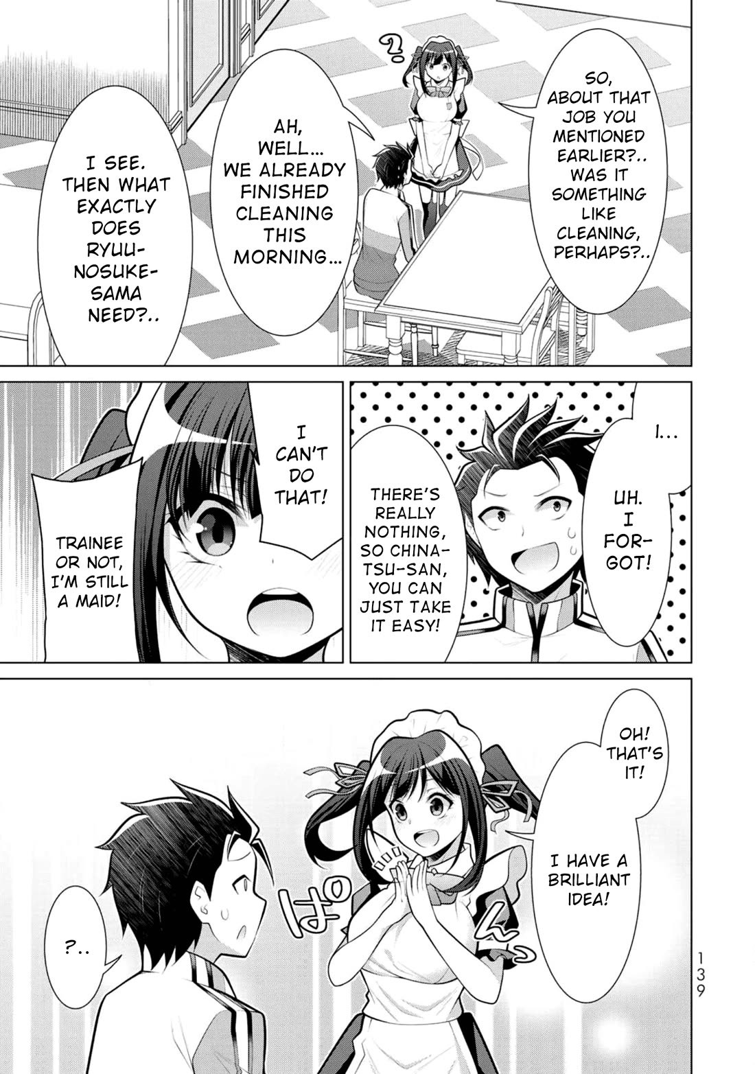 Koitsu-ra no Shoutai ga Onnada to Oredake ga Shitte Iru Chapter 11 page 11 - Chapter 11: Trial Run with a Troublesome Maid