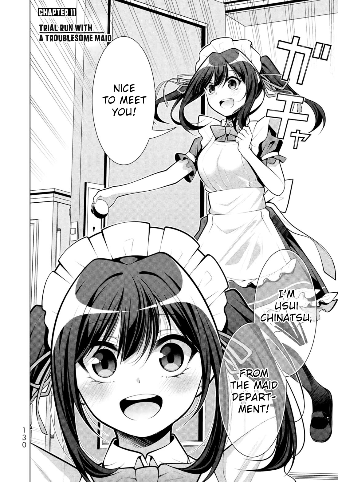 Koitsu-ra no Shoutai ga Onnada to Oredake ga Shitte Iru Chapter 11 page 2 - Chapter 11: Trial Run with a Troublesome Maid