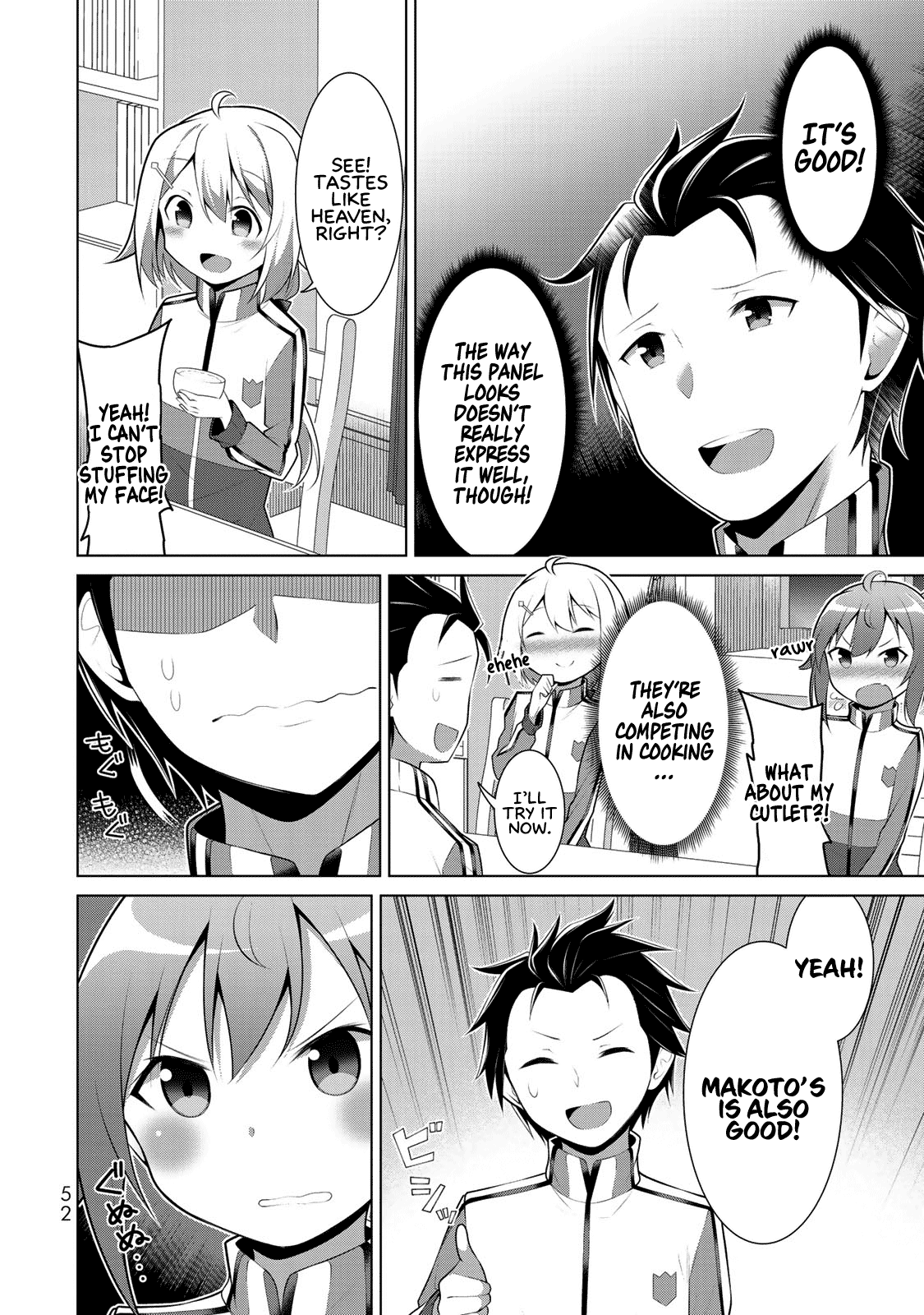Koitsu-ra no Shoutai ga Onnada to Oredake ga Shitte Iru Chapter 2 page 10 - Chapter 2: Two Manly Man's Side Dish Contest