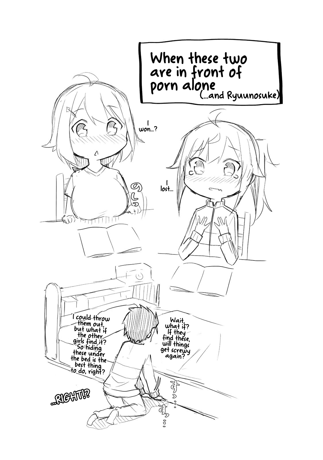 Koitsu-ra no Shoutai ga Onnada to Oredake ga Shitte Iru Chapter 2 page 31 - Chapter 2: Two Manly Man's Side Dish Contest