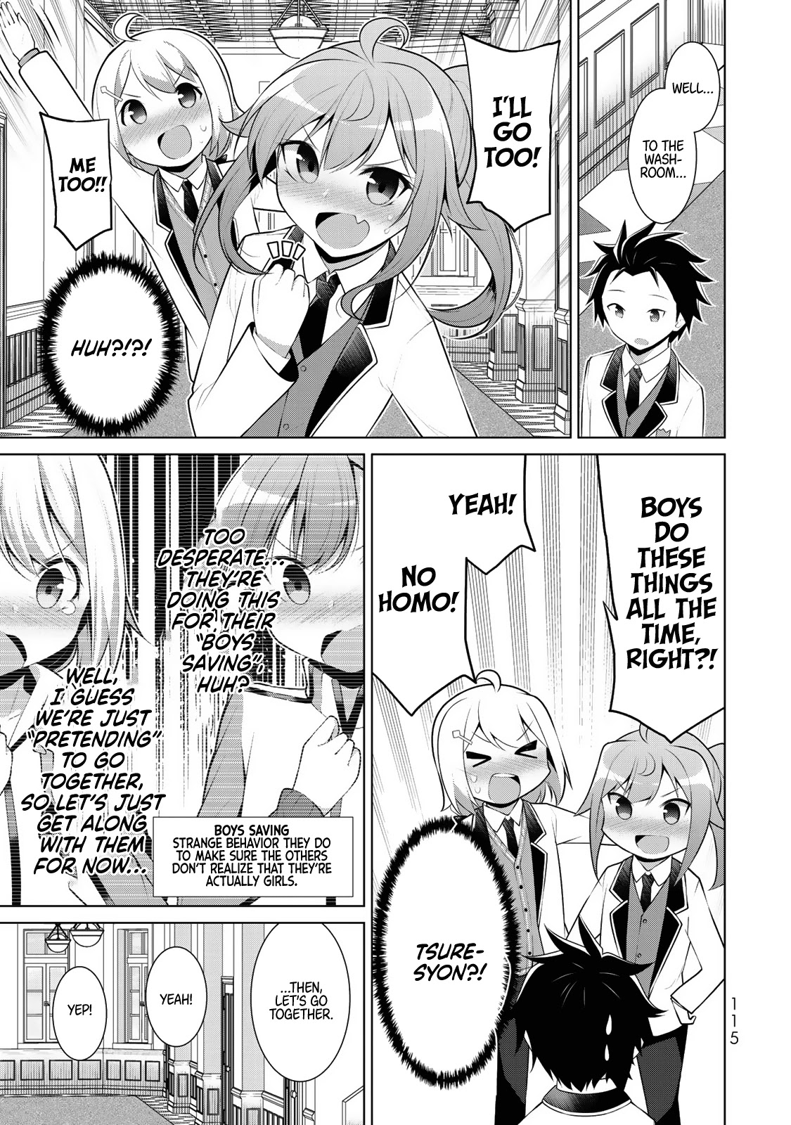 Koitsu-ra no Shoutai ga Onnada to Oredake ga Shitte Iru Chapter 4 page 12 - Chapter 4
