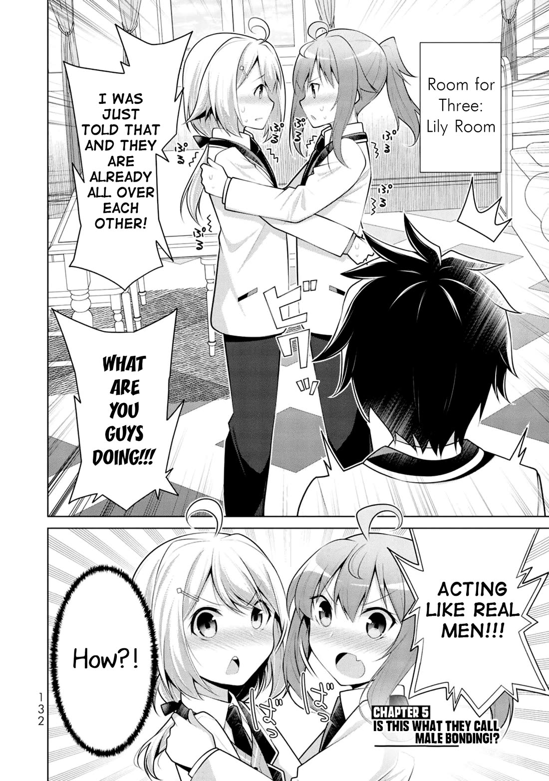 Koitsu-ra no Shoutai ga Onnada to Oredake ga Shitte Iru Chapter 5 page 4 - Chapter 5: Is this what they call male bonding?