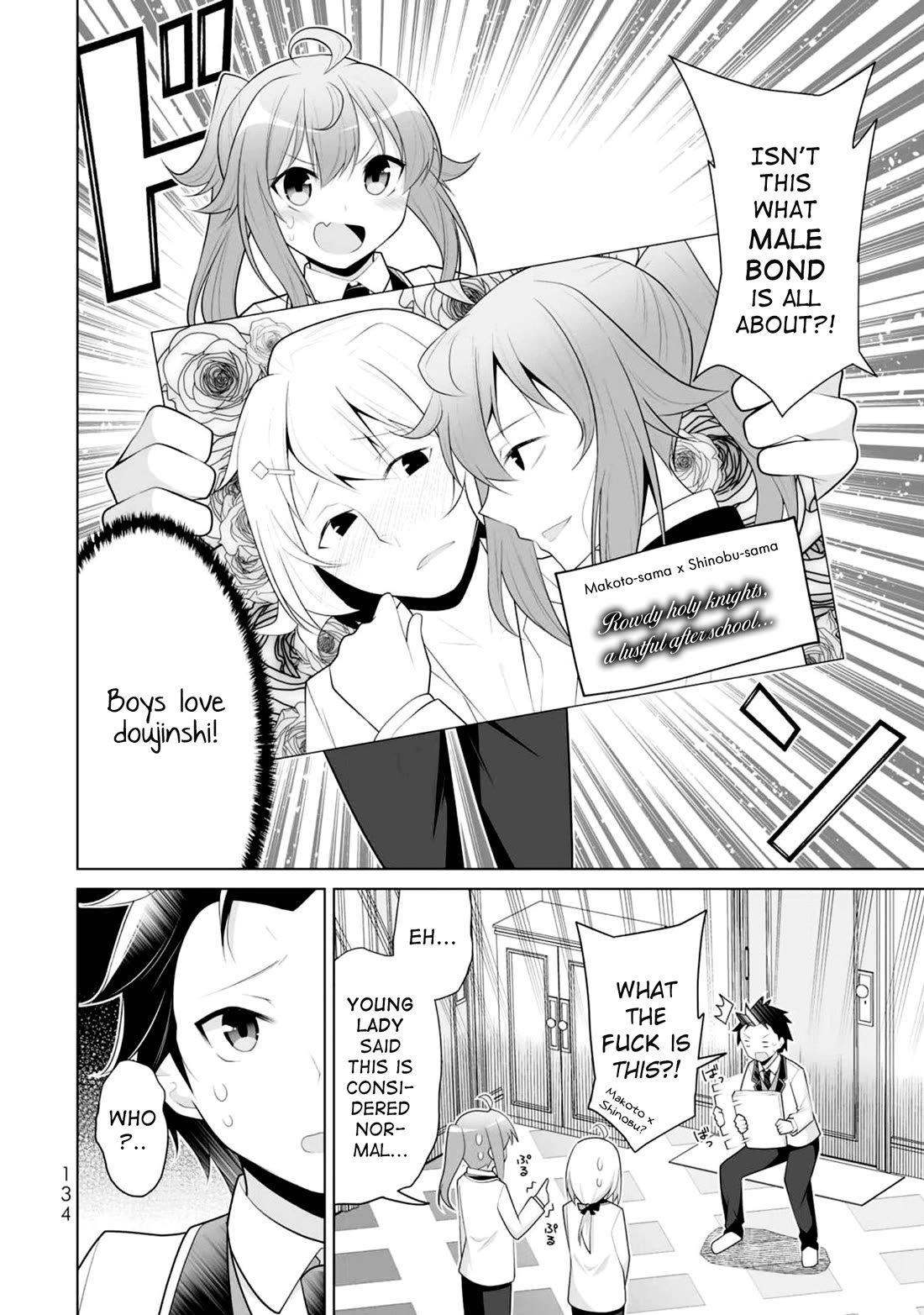 Koitsu-ra no Shoutai ga Onnada to Oredake ga Shitte Iru Chapter 5 page 6 - Chapter 5: Is this what they call male bonding?